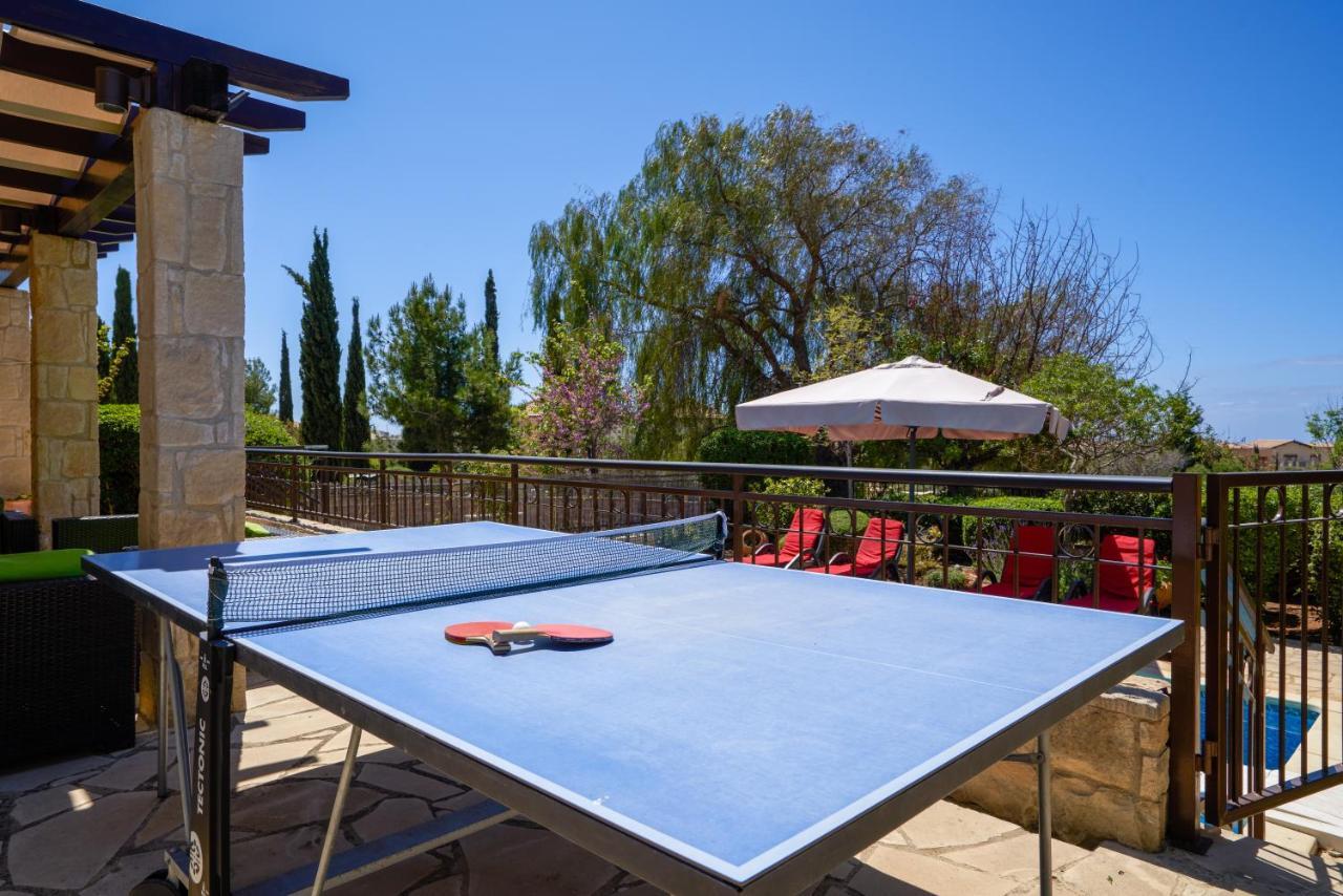 3 Bedroom Villa Madelini With Private Pool, Aphrodite Hills Resort Kúklia Kültér fotó