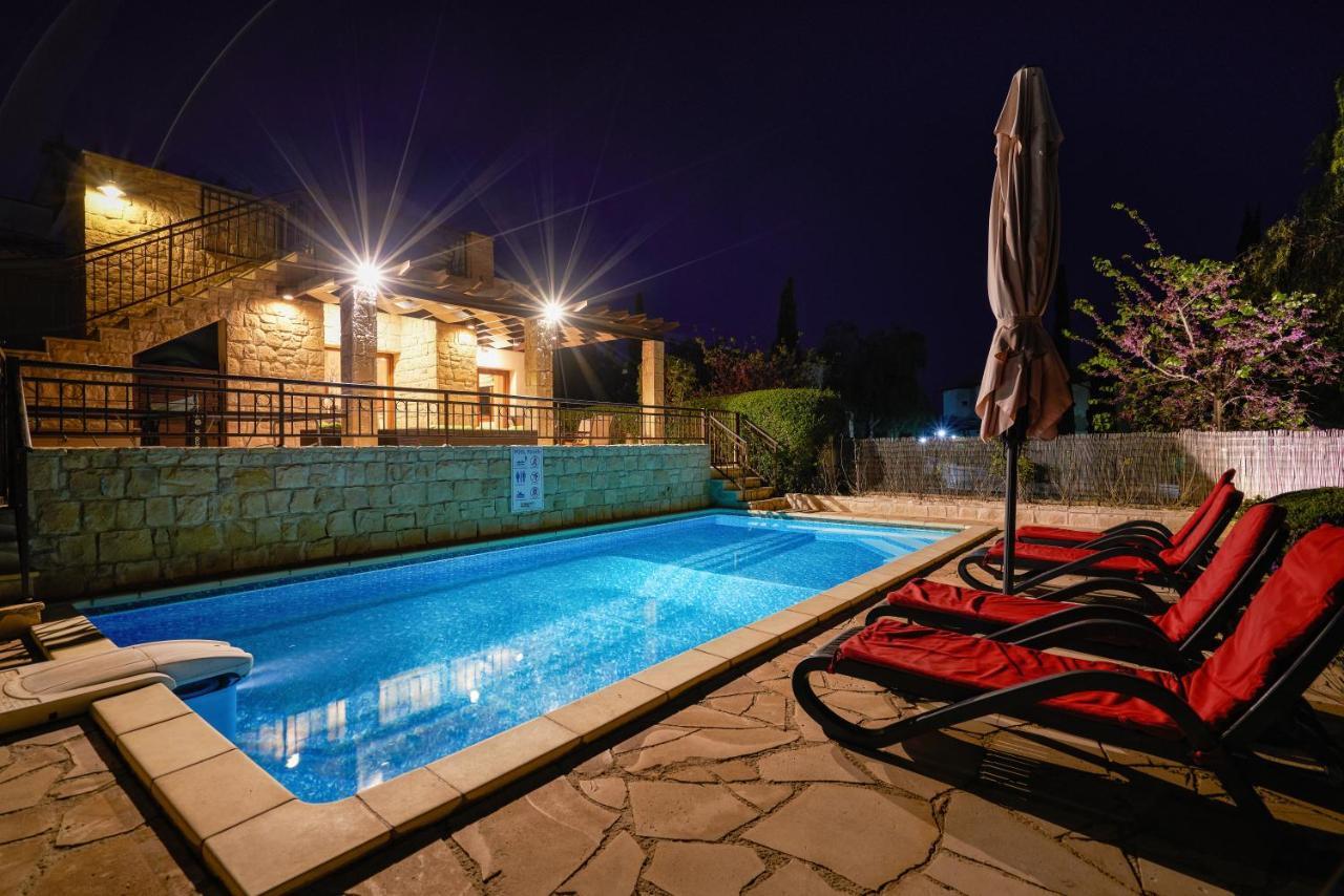 3 Bedroom Villa Madelini With Private Pool, Aphrodite Hills Resort Kúklia Kültér fotó
